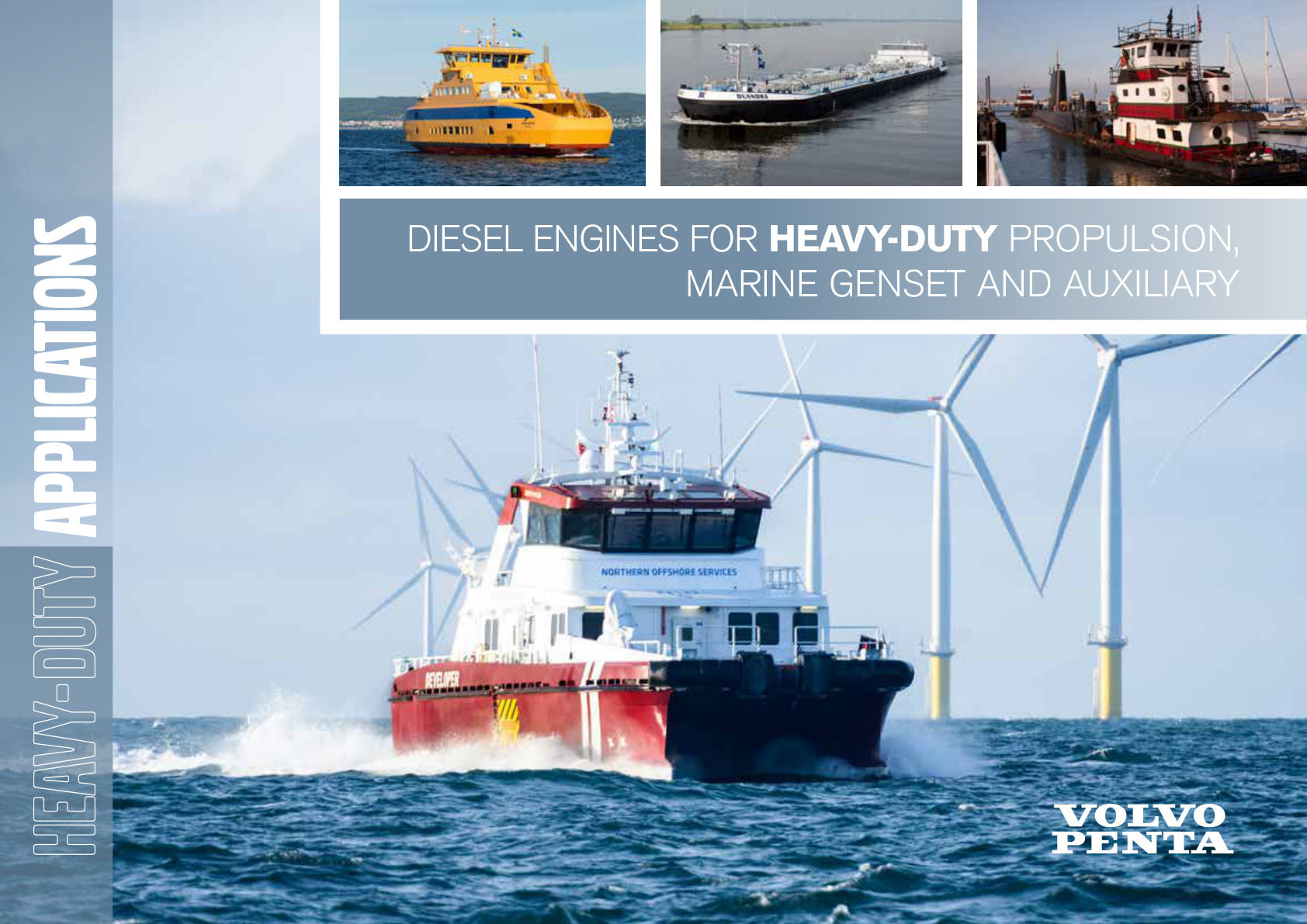 Propulsion très puissante Volvo Penta commercial